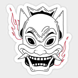 Enflamed Blue Spirit Sticker